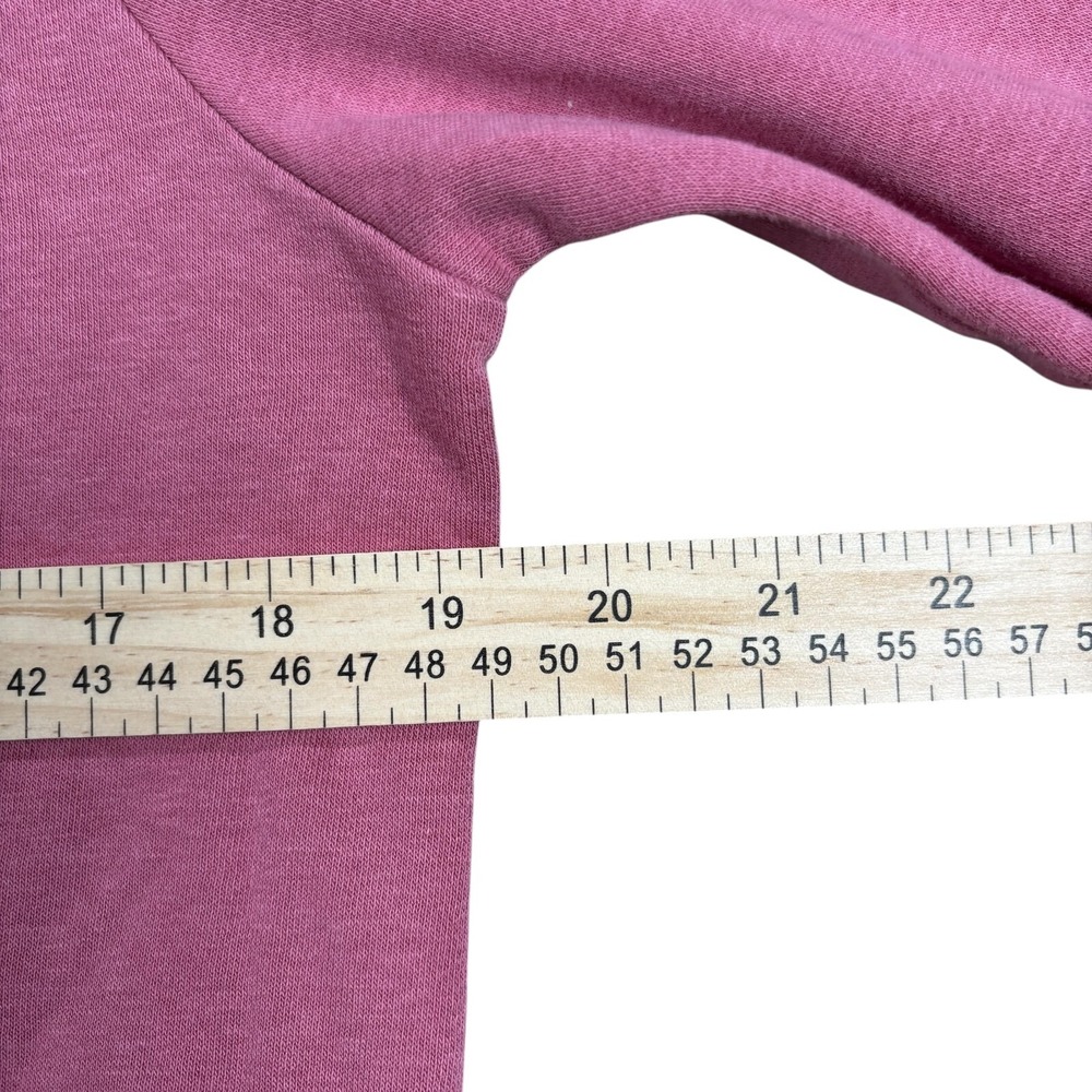 Nike‎ Sportswear Essential Womens Pink Funnel Neck Fleece Pullover Hoodie Size S - Picture 6 of 8